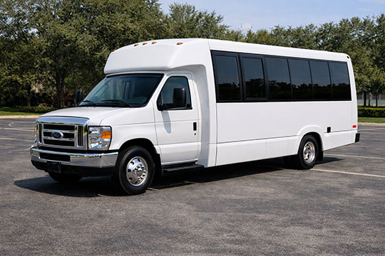 18-passenger minibus available for charter in Mount Vernon, NY